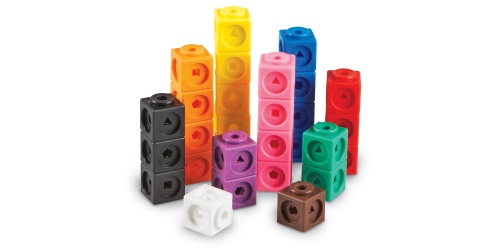 MathLink® Kockice brojalice, Set od 100