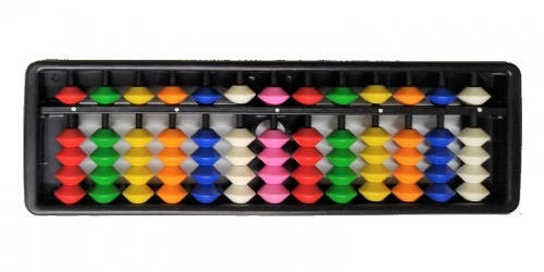 Vrtićki / učenički šareni abakus 13 stupaca